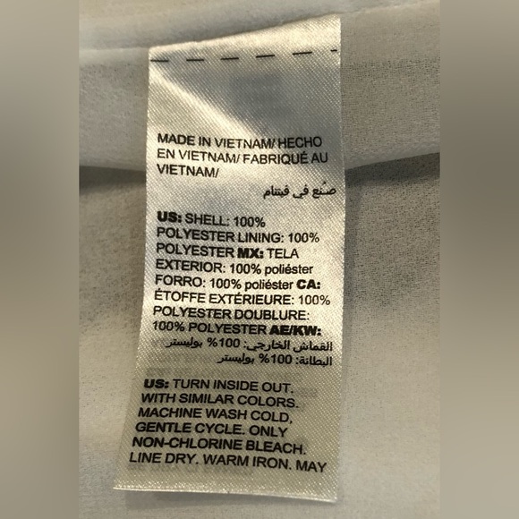 WHBM White Blouse with Black Lace Trim Size 4 - Picture 5 of 8